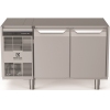 Стол холодильный, GN1/1, L1.34м, без столешницы, 2 двери глухие, ножки, -2/+10С, нерж.сталь AISI304, дин.охл., агрегат слева