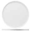 Блюдо круглое D 33 см h 1 см Кунстверк фарфор белый